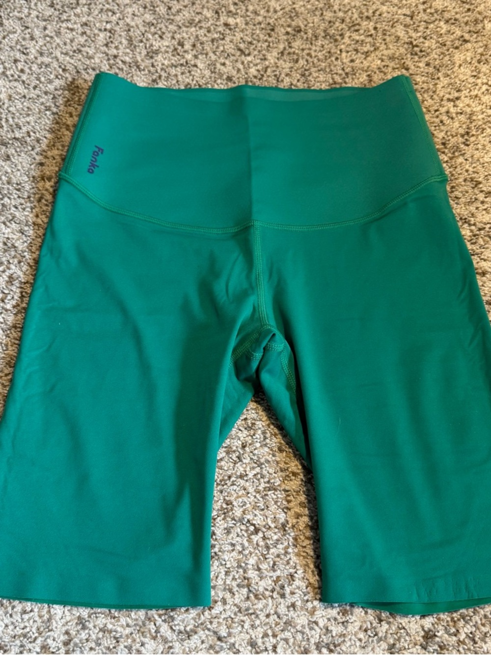 Fanka Body Sculpt 9" Biker Shorts Reversible Wear - M
